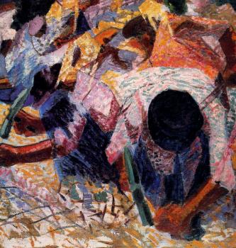 Umberto Boccioni : The Street Pavers